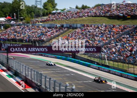 11 IWASA Ayumu (jpn), DAMS, Dallara F2, action during the 9th round of the 2023 FIA Formula 2 Championship from July 21 to 23, 2023 on the Hungaroring, in Mogyorod, Hungary Stock Photo