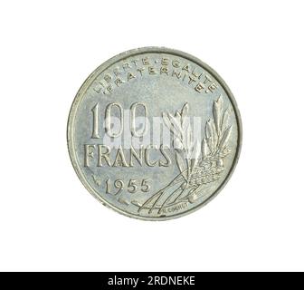 France hotsell 1955 100 franc coin