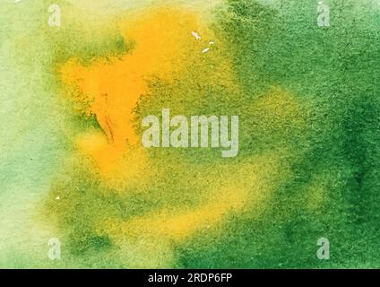 watercolor background. Watercolor on paper. Hand painted. Stock Photo