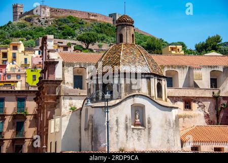 Bosa Cathedral - Sardinia - Italy Stock Photo