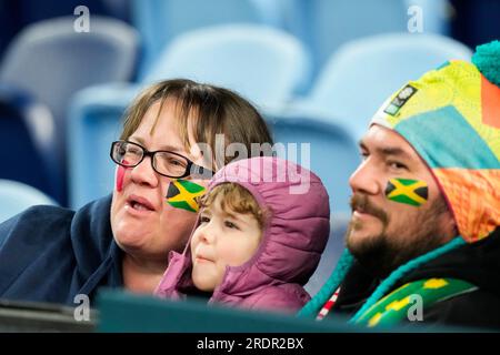 Sydney, Australia, August 2, 2023. French coach Hervé Renard looks on  during the FIFA Women's World Cup 2023 soccer match between Panama and  France at Sydney Football Stadium in Sydney, Wednesday, August