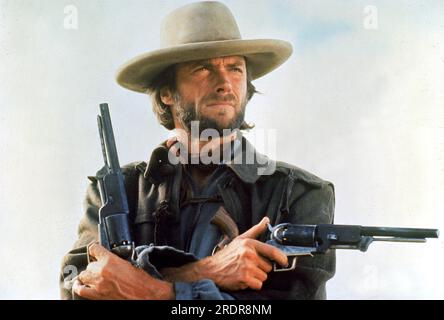 The Outlaw Josey Wales  Clint Eastwood Stock Photo