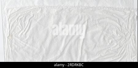 wrinkled plastic texture Stock Photo