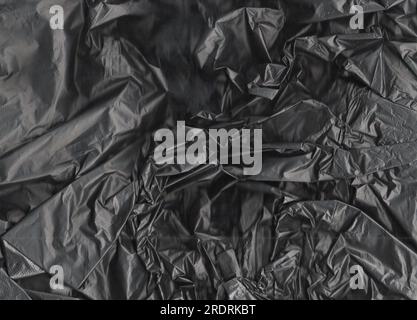 wrinkled plastic texture Stock Photo