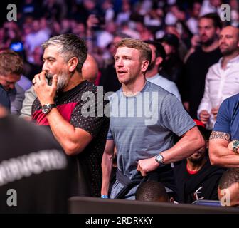 LONDON, UNITED KINGDOM. 22 Jul, 2023. Boxing Molly McCann vs Julija Stoliarenko – Women’s Flyweight Bout during UFC Fight Night: Aspinal vs Tybura at The O2 Arena on Saturday, July 22, 2023 in LONDON, ENGLAND. Credit: Taka G Wu/Alamy Live News Stock Photo