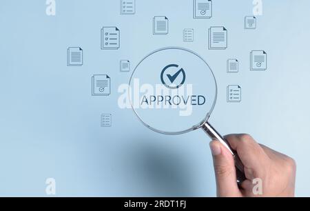Business document paper icon, Document Management System, DMS Stock Photo