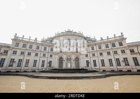 The Palazzina di caccia of Stupinigi.The hunting residence of the Royal House of Savoy. Piedmont Italy Stock Photo