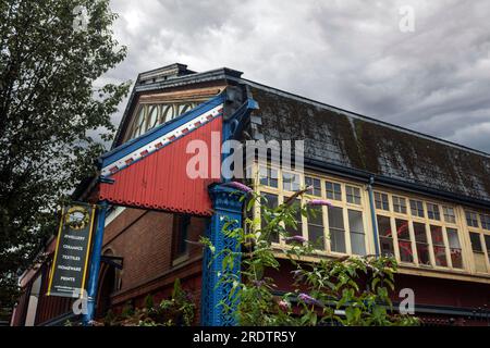 Manchester Craft and Design Centre. Oak Street, Manchester. Stock Photo
