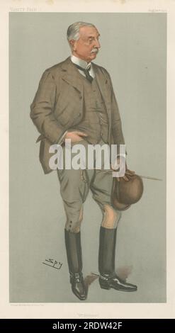 Vanity Fair: Military and Navy; '6th Division', General Kelly-Kenny, August 29, 1901 1901 by Leslie Ward Stock Photo