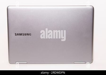Samsung Laptop Computer Stock Photo