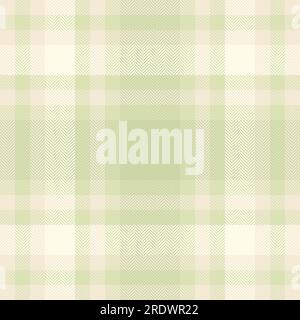 Tartan background textile of pattern vector plaid with a texture fabric check seamless in light color. Stock Vector