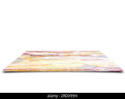 White marble isolated on a white background Stock Photo