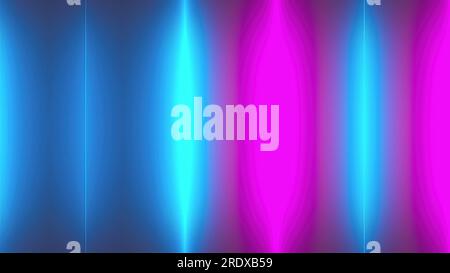 Vertical neon lines. Computer generated 3d render Stock Photo