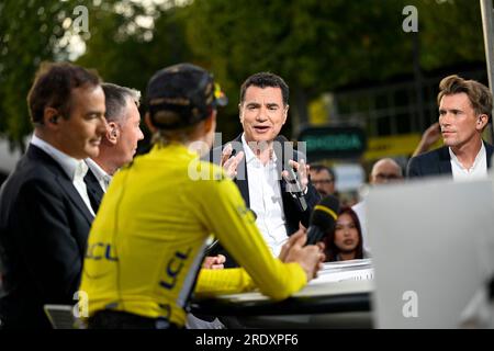 Laurent Luyat during the stage 21 of the Tour de, France. , . in Paris, France. Photo by Victor Joly/ABACAPRESS.COM Credit: Abaca Press/Alamy Live News Stock Photo