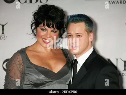 Sara Ramirez and T. R. Knight attends the 59th Annual Tony Awards at Radio City Music Hall in New York City on June 11, 2006.  Photo Credit: Henry McGee/MediaPunch Stock Photo