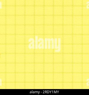 Yellow Grid Paper Texture background Stock Photo