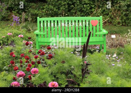 Impressionen von der Landesgartenschau 2023 in der Stadt Höxter in Nordrhein-Westfalen Stock Photo