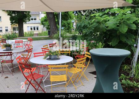 Impressionen von der Landesgartenschau 2023 in der Stadt Höxter in Nordrhein-Westfalen Stock Photo