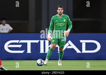 National Stadium, Tokyo, Japan. 23rd July, 2023. Stefan Ortega Moreno (Manchester City), July 23, 2023 - Football/Soccer : Friendly match between Yokohama F.Marinos 3-5 Manchester City at National Stadium, Tokyo, Japan. Credit: MATSUO.K/AFLO SPORT/Alamy Live News Stock Photo