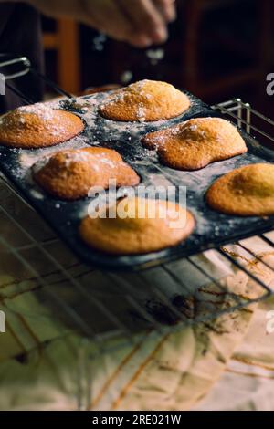 preparing sweets Stock Photo