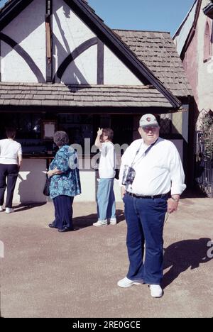 Gold Canyon AZ USA. 2/1999. Arizona Renaissance Festival 16th century lifestyle usually runs from 10 a.m. to 6 p.m. on Saturdays and Sundays, rain or shine, from February 4 through April 2.  Colorful costumes, plenty of food and wonderful entertainment for young and old. Stock Photo