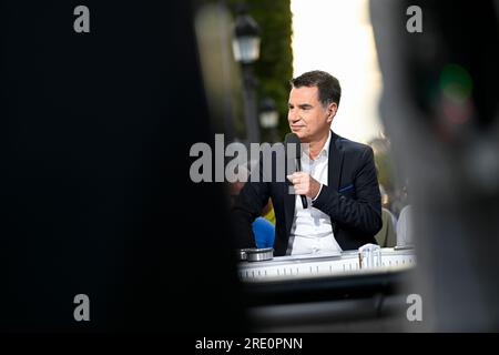Laurent Luyat during the stage 21 of the Tour de, France. , . in Paris, France. Credit: Victor Joly/Alamy Live News Stock Photo