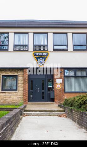 Stockton Community Fire Station at Norton on Tees,England,UK Stock Photo