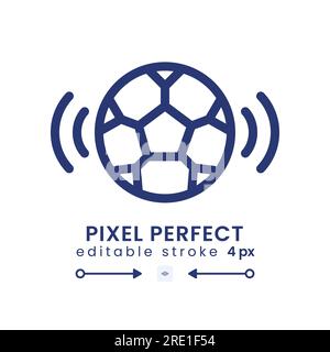 Sports broadcast linear desktop icon Stock Vector