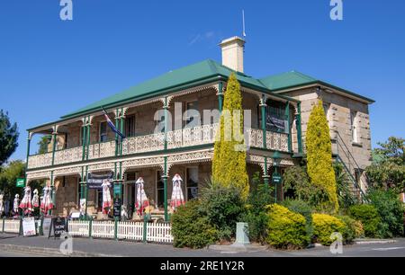 Richmond Arms Hotel Rochmond Tasmania Australia Stock Photo