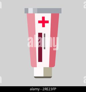 Ointment vector illustration. Medical cream Stock Vector