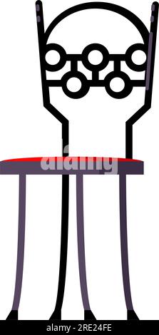 wrought iron chair icon Stock Vector Image & Art - Alamy