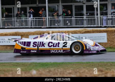LE MANS CLASSIC 2023, Jaguar XJR-9 1988 in Group C race