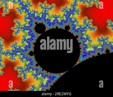 Julia set Mandelbrot fractal image, digital art Stock Photo - Alamy