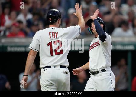 Myles Straw's two-run single, 07/24/2023