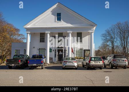 The Petersham Country Store on the common in Petersham, MA Stock Photo