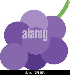 A bunch of grapes Stock Vector