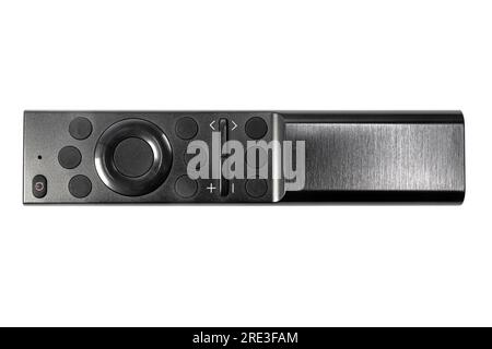 Remote control for TV isolated on white Stock Photo