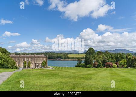 Plas Newydd Country House and Gardens Stock Photo