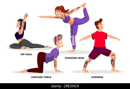 Woman doing yoga in standing half bow pose or Utthita Ardha Dhanurasana pose.  Stock Photo | Adobe Stock