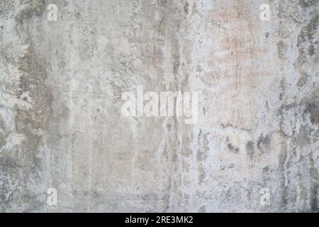Old concrete wall texture with rain marks background Stock Photo