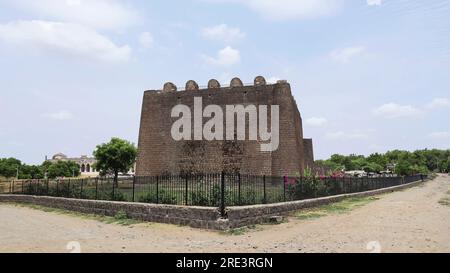 Fort Viewing Point of Gulbarga Fort, Kalaburgi, Karnataka, India Stock Photo