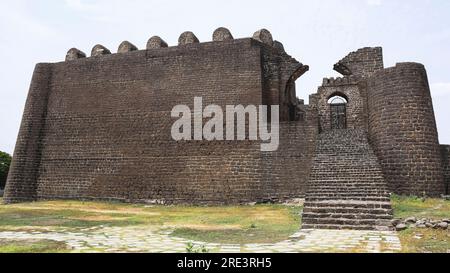 Fort Viewing Point of Gulbarga Fort, Kalaburgi, Karnataka, India Stock Photo