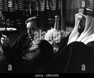 PETER O'TOOLE on set candid with one of King Hussein's bodyguards ...