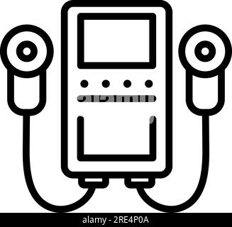 Electrotherapy Simple vector icon Stock Vector Image & Art - Alamy