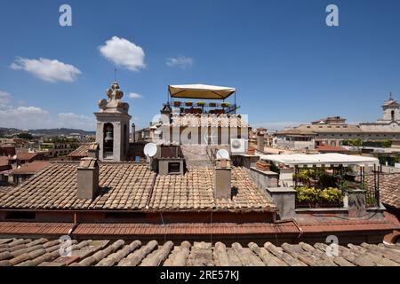 Rooftops, Rome, Italy Stock Photo