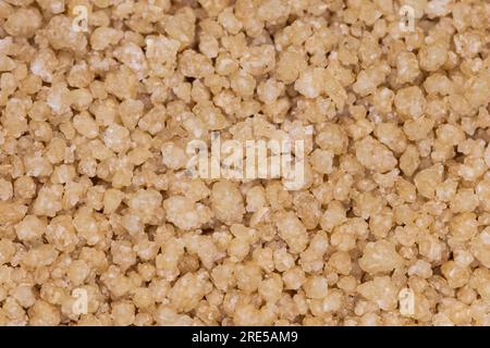Cous Cous grain texture close-up. Macro picture of grain of cous cous Stock Photo