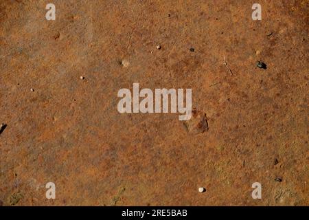 Dark worn rusty metal texture background Stock Photo