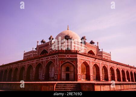 The Tomb of Humayun in Delhi, India. Stock Photo