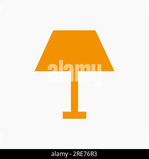 Lamp Icon. Lamp Symbol Vector Template Stock Vector
