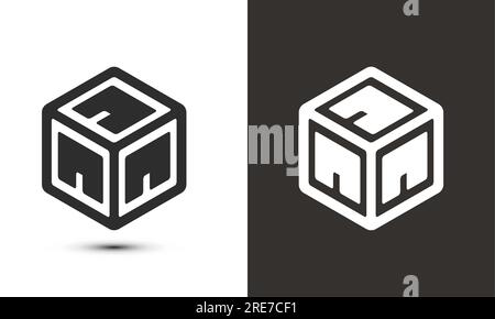 y letter logo design with illustrator cube logo, vector logo modern ...